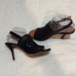 Vince Camuto VI- Peeka Bright Nappa Lux sling back heel